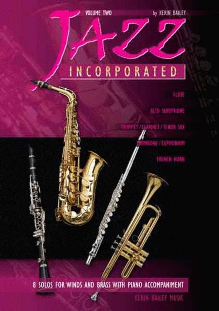 Jazz Incorporated Book 2 Book/CD Tpt/Cla/Ten Sax/Pno